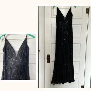 Black Bridesmaid’s Dress